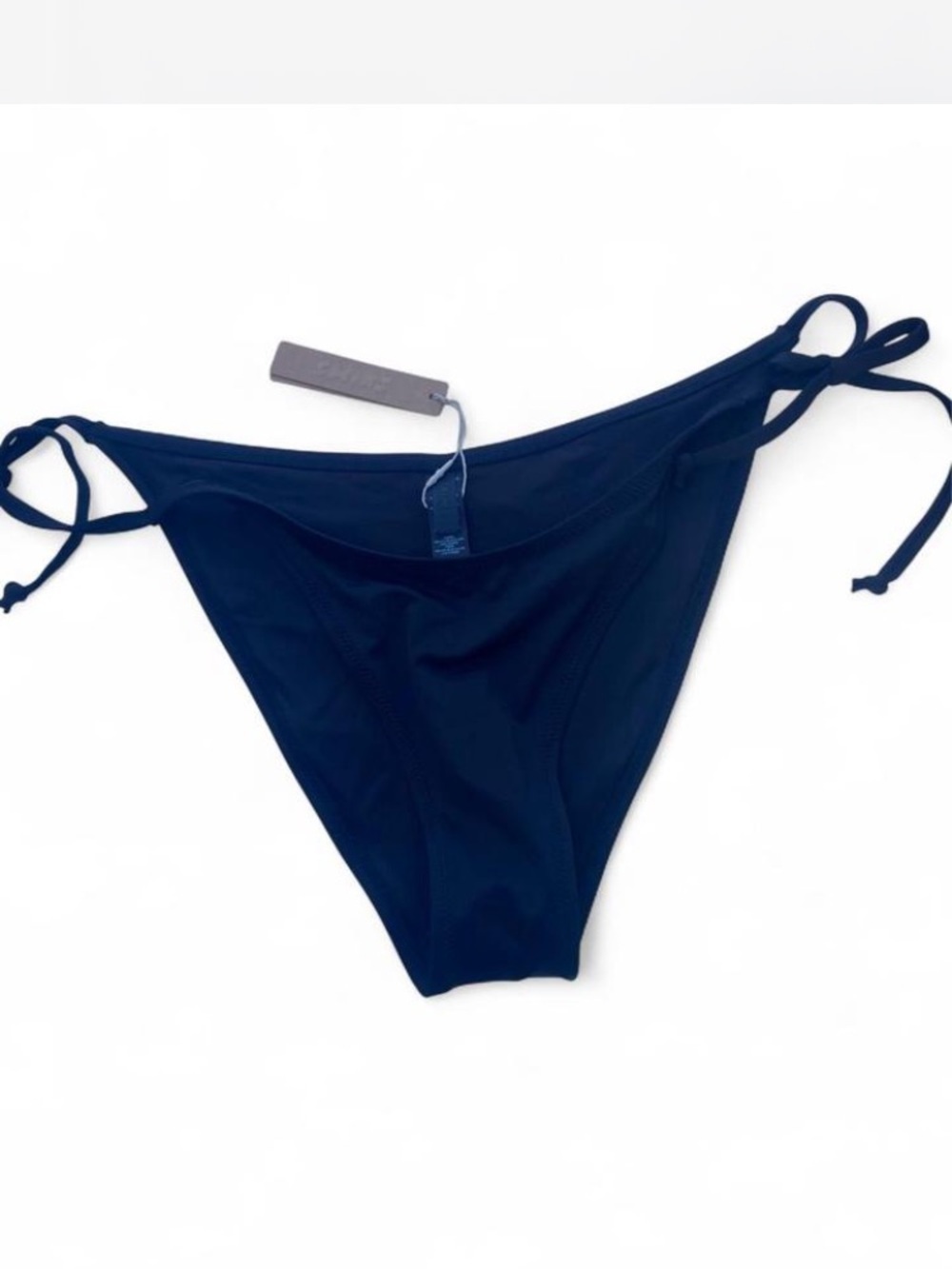 Skims black Women's Tie-Side Bikini Bottom XL